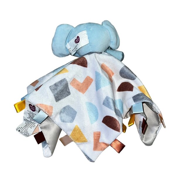 Parents Choice Elephant multi lovey lovie soft toy - Picture 2 of 4